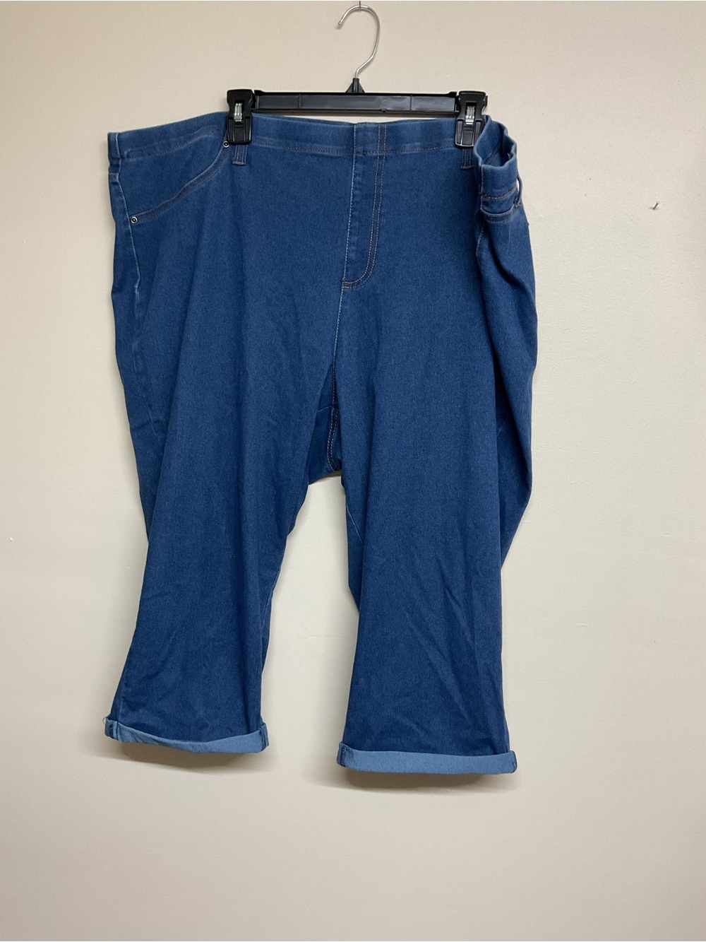 Terra & Sky Light Blue Denim Jeans with Gold Stitching
